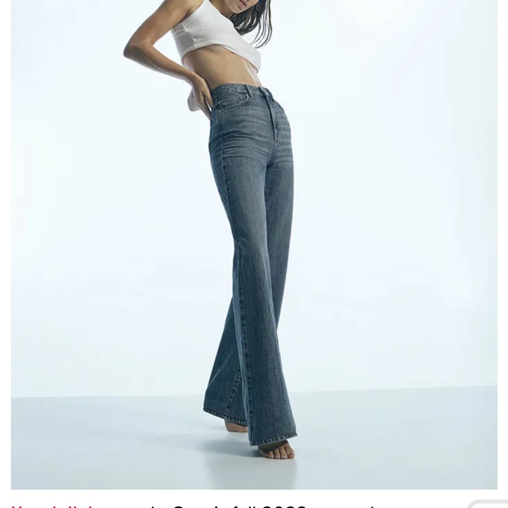NWT OWN. High Rise Wide Leg Jeans 30x30